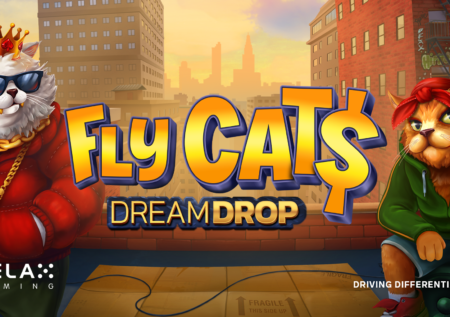 Tragamonedas Fly Cats Dream Drop  de Relax Gaming