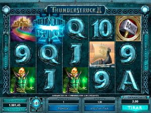 Premios del juego Thunderstruck II