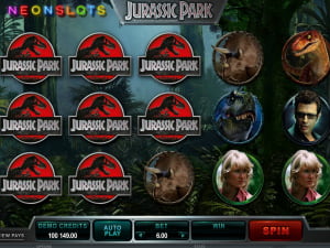 Símbolos del juego Jurassic Park