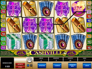 Ganancias de las tragamonedas de Cashville 