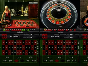 Ruleta de múltiples ruedas en vivo Ruleta