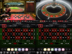 Ruleta triple en vivo: ruleta con múltiples ruedas