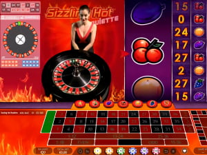 Ruleta en vivo muy caliente