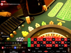 Ruleta en vivo auténtica de Royal Casino