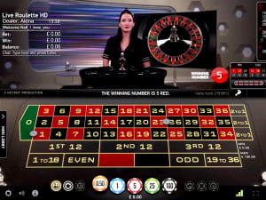 Ruleta rápida en vivo