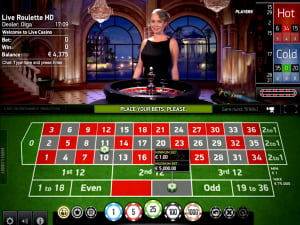 Ruleta en vivo Ruleta británica