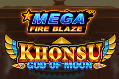 Tragamonedas Khonsu God of Moon Mega Fire Blaze