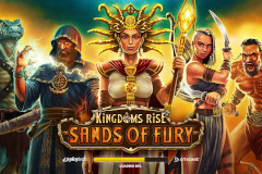 Kingdoms Rise: Máquina tragamonedas Sands of Fury