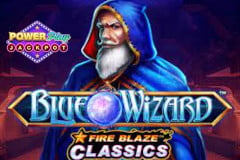 Revisión de la tragamonedas con jackpot Fire Blaze Blue Wizard PowerPlay