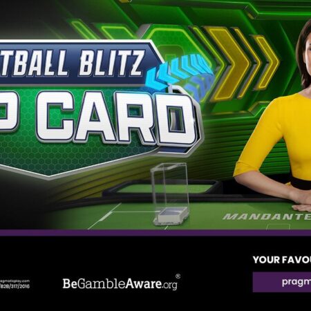 Pragmatic Play lanza el juego de casino en vivo Football Blitz Top Card