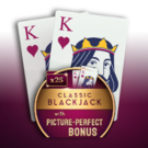 Classic Blackjack with Picture-Perfect Bonus — Juega 100% gratis en modo demo