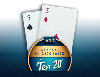 Blackjack clásico con diez 20