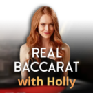 Real Baccarat with Holly — Juega 100% gratis en modo demo