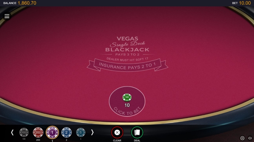 Blackjack de un solo mazo Vegas.jpg