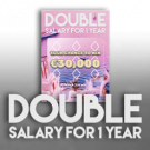 Double Salary for 1 year — Juega 100% gratis en modo demo