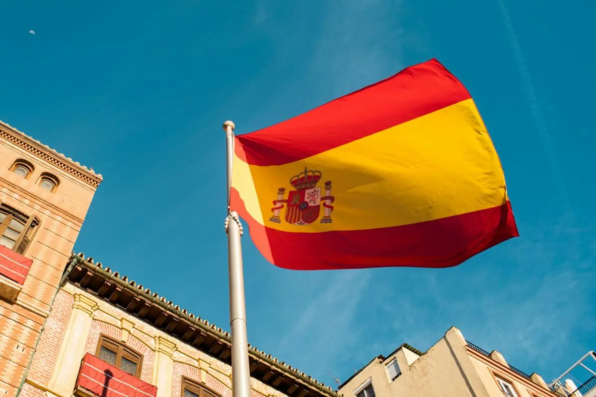 Bandera nacional española.