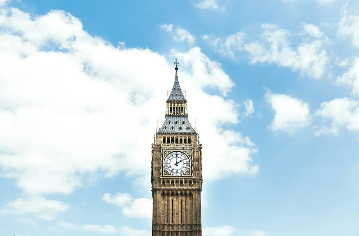 Big Ben en Gran Bretaña