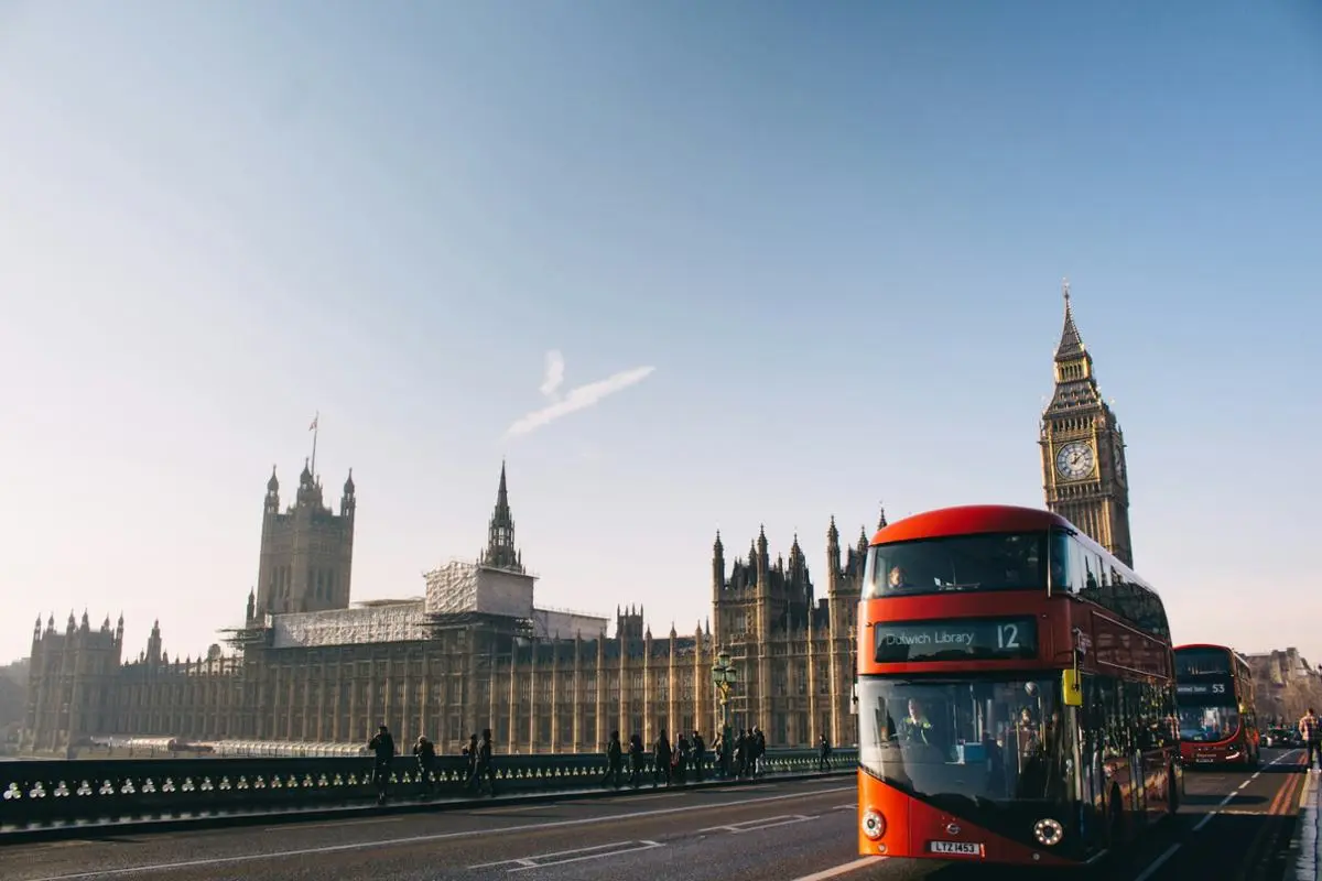 Autobús de dos pisos de Londres