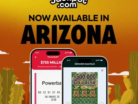 Jackpot.com amplía su presencia en EE. UU. con su lanzamiento en Arizona