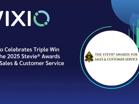 VIXIO ofrece tres premios para 2025 Stevie Awards para ventas y mantenimiento de los clientes