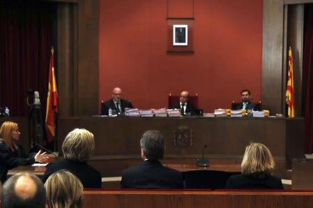 Imagen de archivo de un juicio en el Tribunal Superior de Justicia de Catalunya
