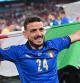 Alessandro Florenzi ganador de la Eurocopa 2021 con Italia