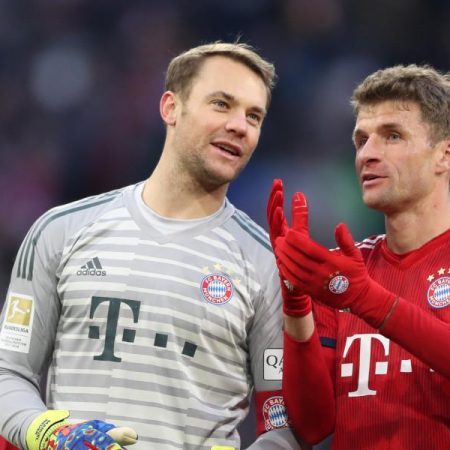 Thomas Müller: “Es mi primer vuelo sin Neuer en 15 años”