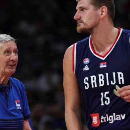 Jokic le enseña a Pesic su nueva arma: ¡mate de espaldas!