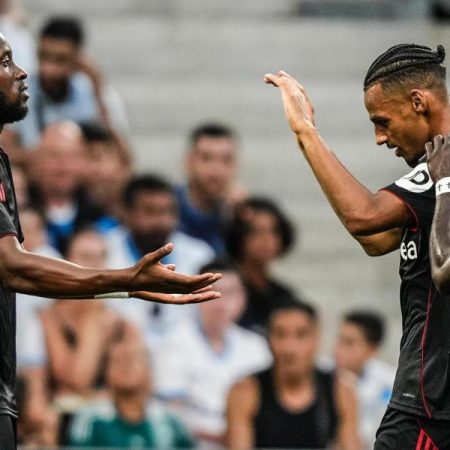 1-1: Meritorio empate del Sevilla en el redebut de Aubameyang con el Marsella