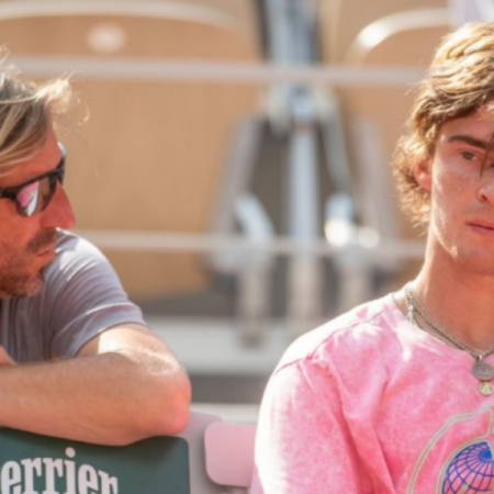 Rublev da su corazón a su entrenador, Fernando Vicente: “Por el resto de mi vida”