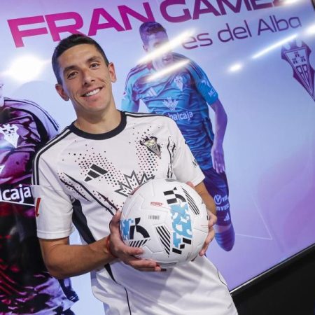 Fran Gámez, presentado con el Albacete: “Es un proyecto ilusionante y bonito”