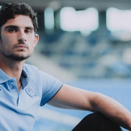 Las primeras horas de Guedes en la Real, en imágenes