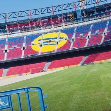 Así avanzan las obras del Camp Nou en agosto de 2025