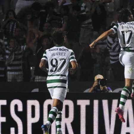0-2: El Sporting de Trincao empieza la defensa del título con victoria ante el Casa Pia