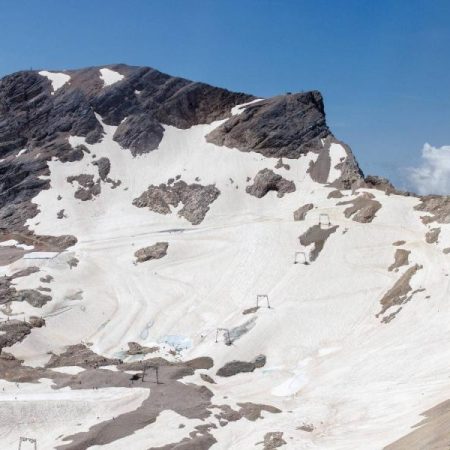 Un glaciar alemán, en peligro de muerte por culpa del calentamiento global