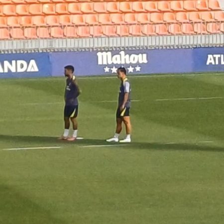 Raspadori ya está a las órdenes de Simeone