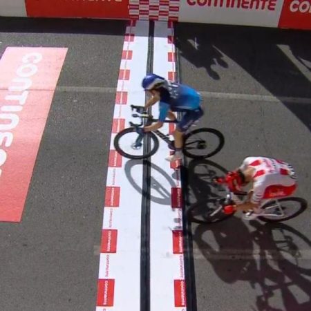 Tene supera al argentino Tivani en el sprint y gana la 8ª etapa de la Vuelta a Portugal