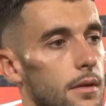 Una imagen vale más que mil palabras: la cara de Joan Garcia tras la entrada de Muriqi