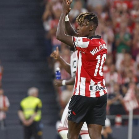 Nico Williams y la ovación de San Mamés: “Por algo me quedé aquí”