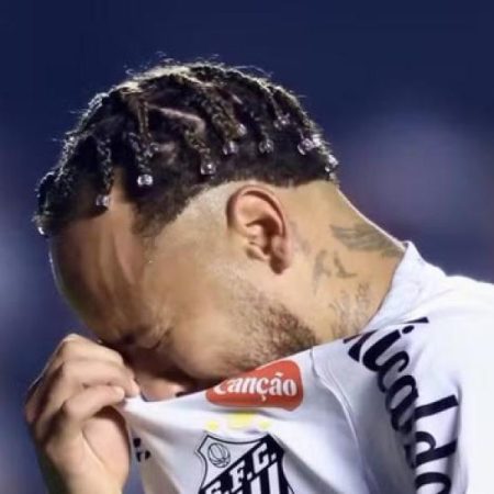 Neymar llora desconsolado tras perder 0-6