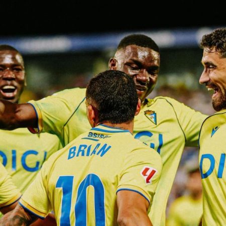 1-1: Brian Ocampo rescata un punto para el Cádiz ante el Leganés