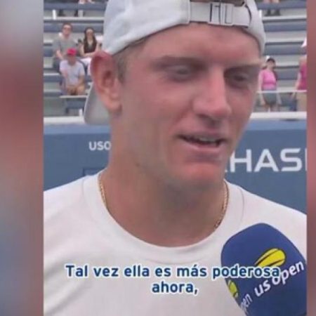 El chiste matrimonial de Davidovich en pleno US Open que desató miradas incómodas