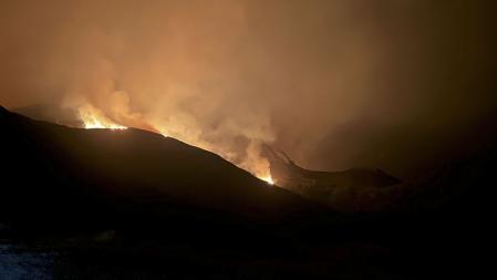 Incendio en Asturias