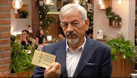 La reacción de Carlos Sobera en 'First Dates'