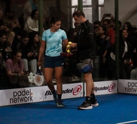 Delfi y Nito, la familia Brea respira pádel al 100%