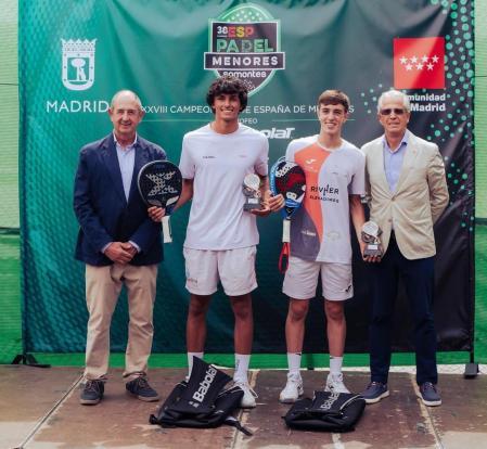 Manu Castaño y Samu Rivas, campeones  en Categoría Junior Masculina