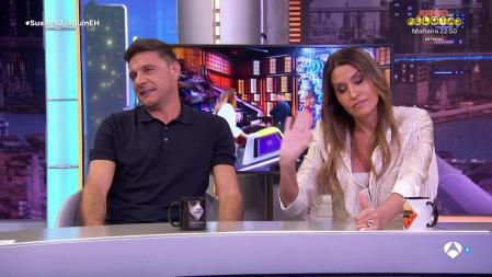 Joaquín Sánchez y Susana Saborido, en 'El Hormiguero'