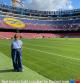Ebru Özdemir posando en el Spotify Camp Nou