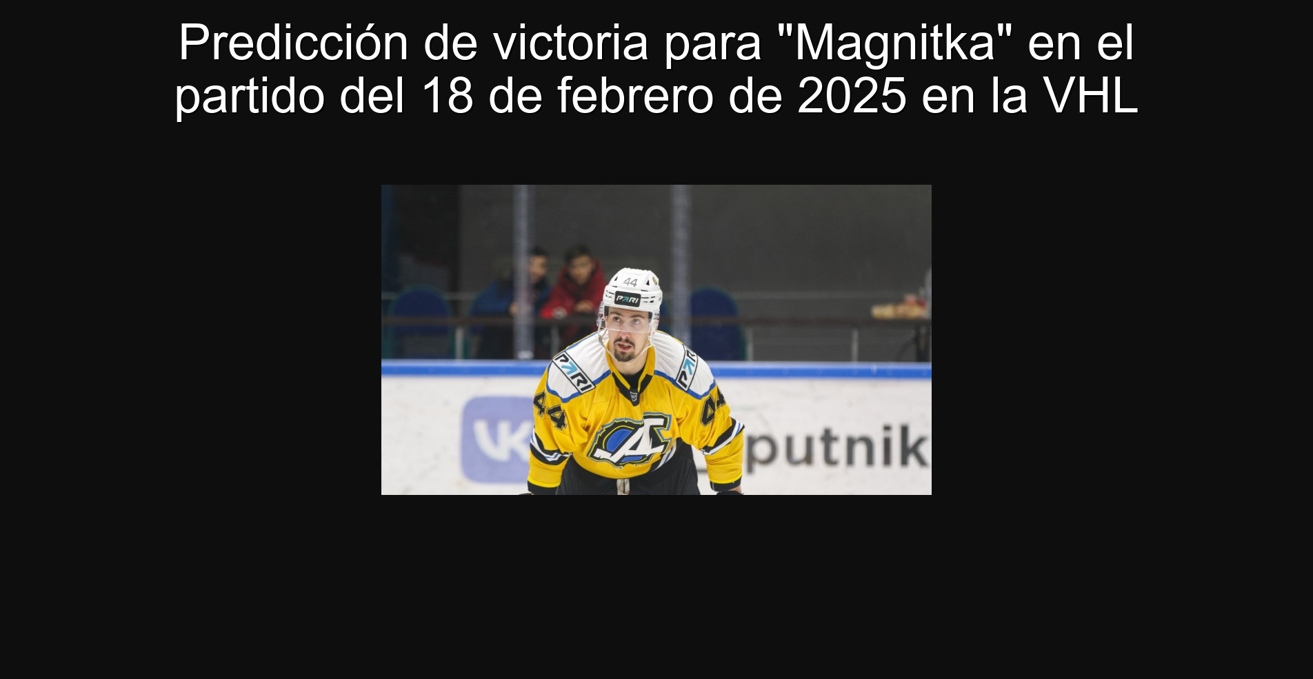 Predicción de victoria para 