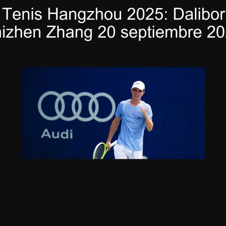 PREDICTION TENIS HANGZHOU 2025: Dalibor Svrčina vs Zhizhen Zhang September 20, 2025